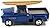 Set of 4: 5" 1955 Chevy Stepside Pickup with Surfboard 1:32 Scale (Black/Blue/Red/Yellow)