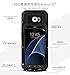 Galaxy S7 Case,Mangix Love Mei [Newest] Gorilla Glass Luxury Aluminum Alloy Protective Metal Water Resistant Shockproof Military Bumper Heavy Duty Cover Shell Case for Samsung Galaxy S7 (Black)