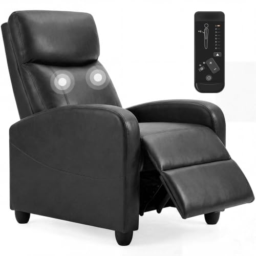 Massage Recliner Chair, Recliner Sofa Fabric for Adults, Recliners Home Theater Seating