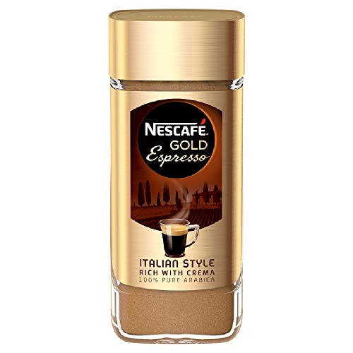 NESCAFÉ GOLD ESPRESSO Instant Coffee Jar, 100 g (Pack of 6) Buy