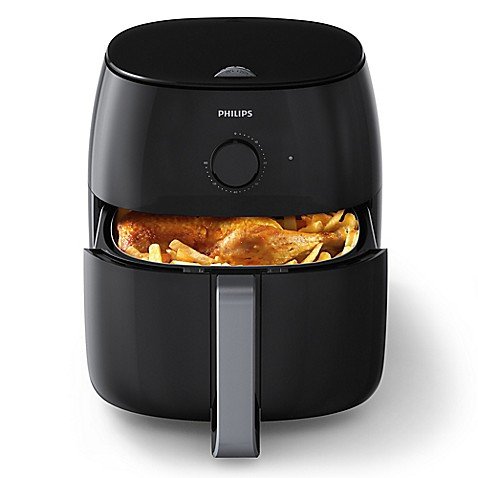 Click Here to See More Images Philips HD9630/98 Avance XXL Twin Turbostar Airfryer (3lb/4qt), Black (Certified Refurbished)