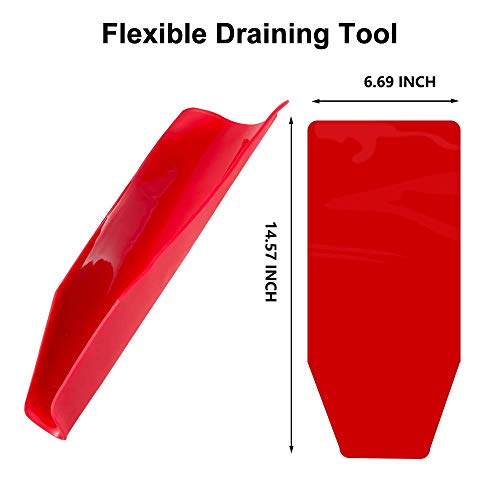 Cyantor Flexible Draining Tool Funnel Flexible Oil Draining Funnel Tool