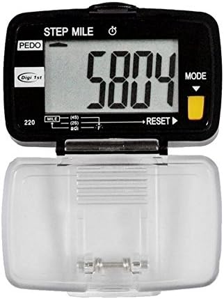 Digi 1st P-C20 Pedometer with Step, Distance & Activity Time