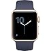 Apple Watch Series 2 38mm Smartwatch (Gold Aluminum Case, Midnight Blue Sport Band)