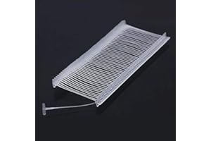 Acuteye 2 Inch Standard Tagging Attachments, 5,000 Pieces, 50 Per Clip- Natural