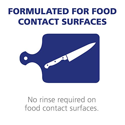 PURELL Foodservice Surface Sanitizer Spray, Fragrance Free, 32 fl oz Capped Bottle with Trigger Sprayer (Pack of 3) - 3341-03