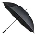 Fnova 62 Inch Auto Open Umbrella, Full Size 210T Microfiber Fabric with Teflon Rain Repellant Protection, Ultra Rain & Wind Resistant,