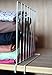 Dreamcolor Metal Closet Shelf Organizer Set of 3Wire Design Closet Shelf Dividers for Wooden Shelving