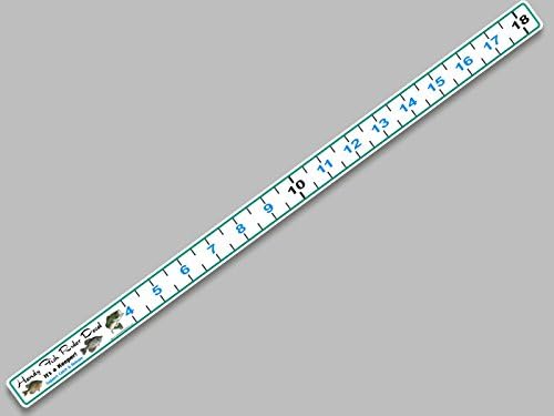 Decalnetwork 18" Panfish Boat Vinyl Ruler Decal Fish Fishing Measure Tape Sticker