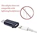 iPhone to Android Adapter, HkittyXiong Apple Lightning to Micro USB Cable Adaptor Charge Sync Connector for Smartphone, Tablet, GPS, Power Bank Through Apple Lighting Cable