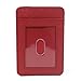 RFID Wallet Front Pocket Mini - Protective Minimal Wallets for Men and Women (Red)