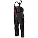 Frogg Toggs Pilot II Guide Bib, Black/Charcoal, Size Large