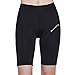 Santic Women's Cycling Shorts 4D Padded Elastic Comfortable Bike Shorts Black-Pink