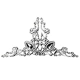 SNNplapla Vintage White Silver Edge Guard Case Book Scrapbook Album Jewelry Box Corner Decorative Box Table Cabinet Trunk Protector Solid Metal Furniture 12 pcs