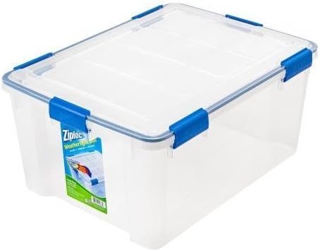 4-Piece Large Deep Weathertight Storage Box Set