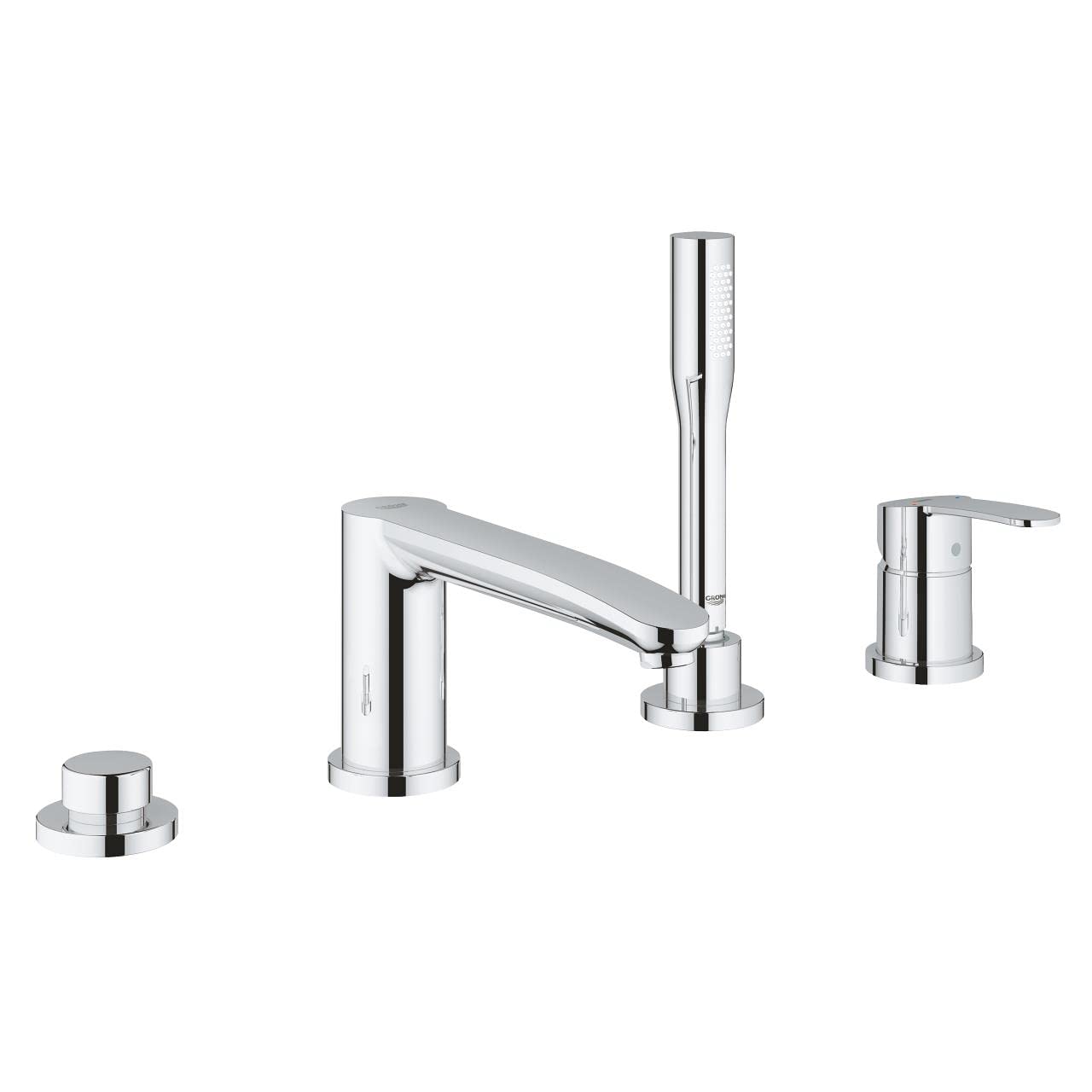 GROHE Eurostyle Cosmopolitan 4-Hole Single-Lever Bath Combination Chrome 23048003