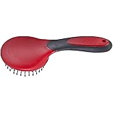 Tough1 Great Grips Mane &amp; Tail Brush - Red