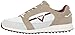 Diesel Men's V-Staffetta S-Fleett Sneaker, Dirty White/Chinchilla/Andorra Bordeaux, 12 M US