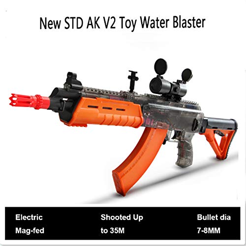 SHUNDATONG Electric Toy Gun STD AK47 V2 Water Crystal Gel Ball Blaster Toy Gun Outdoor Hobbies