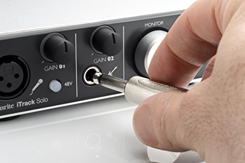 Focusrite iTrack Solo Lightning and USB Compatible Audio Interface