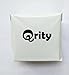 Qrity 2X Metal Round Computer Desk Grommet Cable Hole Covers for Management of Office & Computer Desk, Hole Dia 60mm