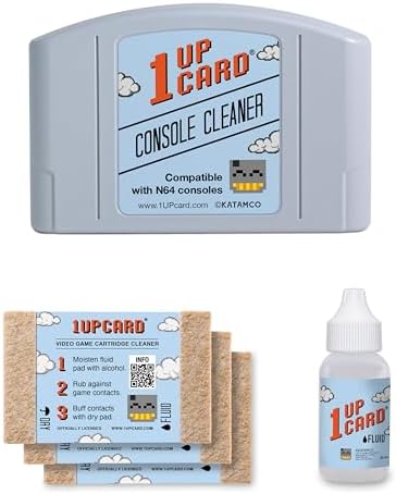 Amazon.com: 1UPcard Cleaning Kit Compatible With N64 (Nintendo 64