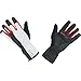 GORE BIKE WEAR Power Windstopper Soft Shell Gloves, Black/Brilliant Blue, Medium
