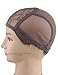 TANYAWIGS Small Dark Brown Superfine Wig Cap for Making Wigs With Adjustable Strap And Spare Combs Easy DIY Swiss Lace Perfect Fit (21.5
