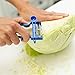 Omegazon Peelers (Set of 3) | Peel, Grate and Julienne - Fruit and Vegetable Peeler Set Quickly Peels Apple, Potato, Corn, Ginger, Citrus, Avocado, Mango and More