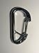 US STAINLESS Stainless Steel 316 Spring Hook Carabiner 3/8