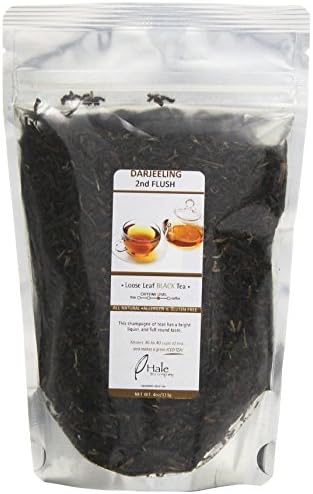 Hale Tea Black Tea, Darjeeling Second Flush, 4-Ounce