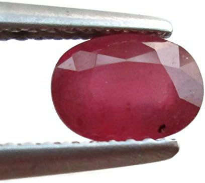 Natural Red Ruby Oval Cut 1.25 Ct 7x5mm Good RED Color I Gemstone
