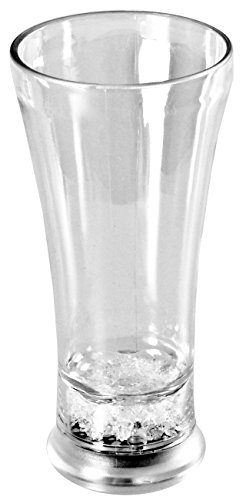 LED-Highlights Led Glas Becher Iceglas 400 ml Led bunt oder blinkend Batterie wechselbar Bar Kunststoff Trinkglas… – Bild 6