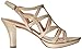 Naturalizer Women's Danya Platform Dress Sandal, Taupe/Gold, 8 M US