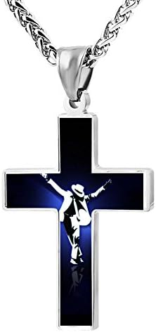 Kenlove87 Patriotic Cross Dance Religious Lord'S Zinc Jewelry Pendant Necklace