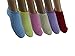 Non-skid Soft Gripper Socks Cozy Fuzzy Slipper Socks, Value Pack, Mary Jane Style