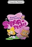Composition Notebook: Bubble Guppies Count You Lucky Starfish Group Shot Premium  Journal/Notebook Blank Lined Ruled 6x9 100 Pages