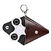 JOYTEK Fidget Spinner Case Holder For EDC Hand Spinner (Triangle, dark brown)
