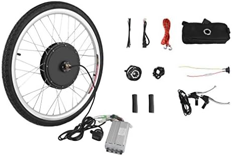 48V 1000W 26" E-Bike Front Wheel Motor Conversion Kit Electric Bicycle Hub Motor Kit Bicycle Accessories Set