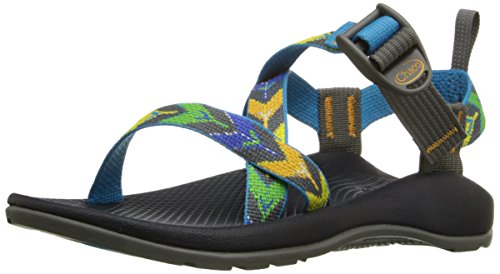 Chaco Z1 Ecotread Kids Sport Sandal (Toddler/Little Kid/Big Kid), Arrows Slate, 4 M US Big Kid