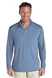 Coolibar UPF 50+ Men's Golf Polo - Sun Protective