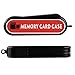 7 Slots Memory Card Carrying Case Holder Storage Organizer - Swiss Army Knife Type Design - Fits 5X SD, 2X Micro SD