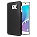 Ringke Slim Compatible with Galaxy Note 5 Case Extreme Lightweight & Thin Cover Snug-Fit Side to Side Edge Coverage Superior Coating for Note5- SF Black