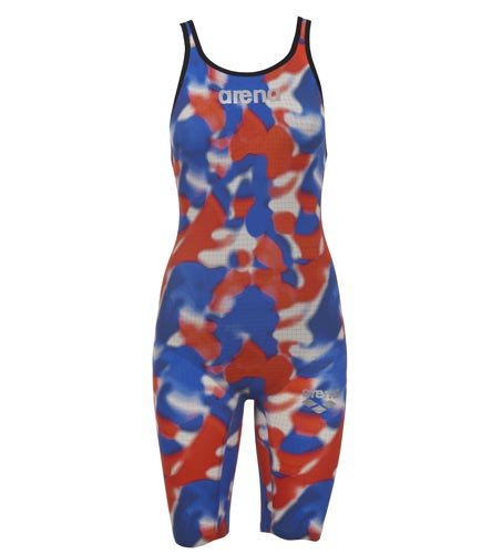 ARENA Carbon Pro Mark 2 Kneeskin Open Back, Navy Multi 30