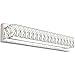 ZUZITO Modern Bathroom Light Fixtures - LED Vanity Lights for Bathroom 18W - Crystal Chrome Lighting Fixtures Over Mirror for Bath