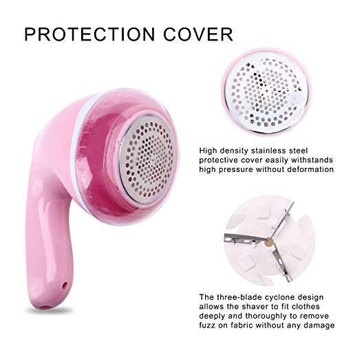 Fabric Lint Remover, Electric Sweater Shaver USB Rechargeable Lint Defuzzer Clothes Shaver/Puller/Remover for Fuzz, Wool, Legging, Couch, Furniture
