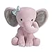 Bedtime Originals Twinkle Toes Pink Elephant Plush, Hazel primary