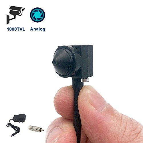 TPEKKA Mini Spy Hidden Camera HD 1000TVL Pinhole Audio CCTV Security Camera for Surveillance System FPV