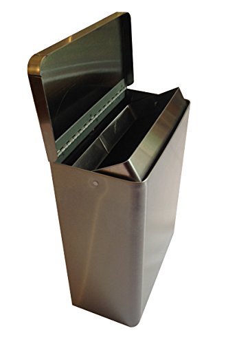image for S.A.C. Sanitary Napkin Receptacle, Surface Mount, Steel, Measures: 7 