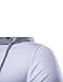 WHATLEES Mens Hipster Casual Slim Fit Long Sleeve Hoodie T Shirt Tops